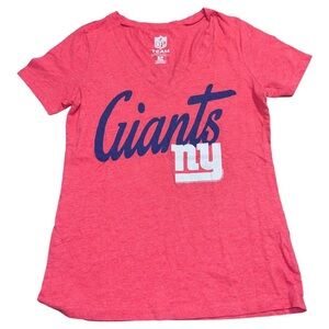 Ny Giants v neck nfl T-shirt